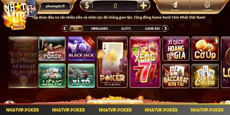 Casino Nhatvip được nhiều khách hàng lựa chọn giải trí